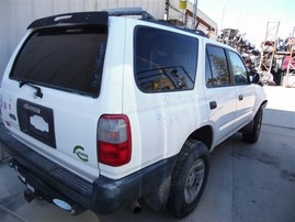 1998 Toyota 4Runner White 2.7L AT 2WD #Z24671